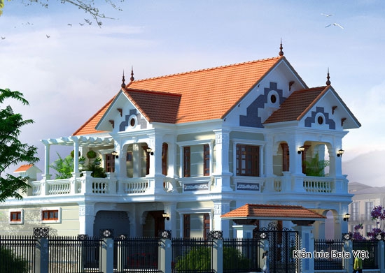 Quảng Ninh cần tư vấn thiết kế biệt thự 2 tầng đẹp.
